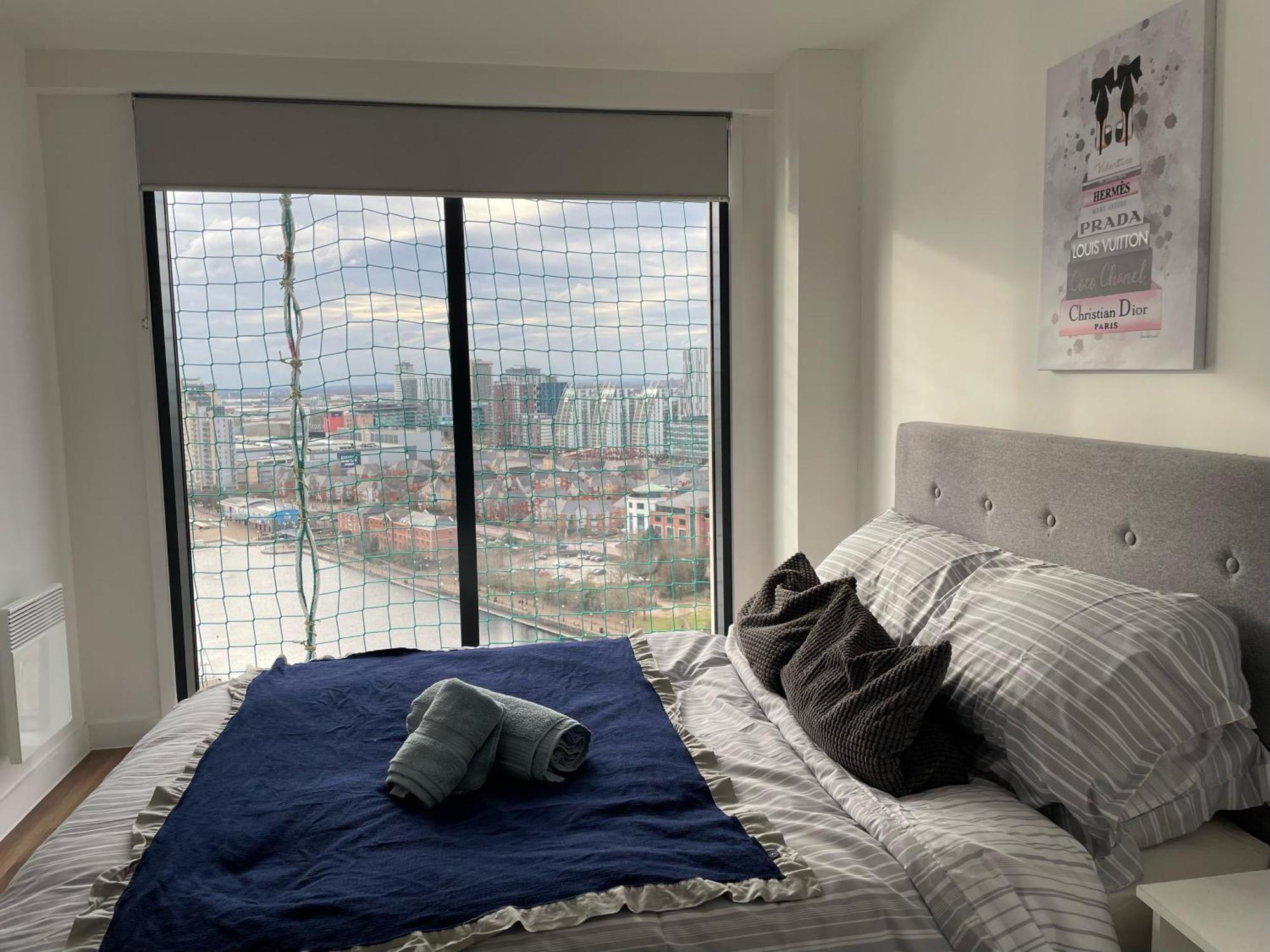 Quayside Penthouse 2 Bedroom Ensuite Near Media City & Manchester United Esterno foto