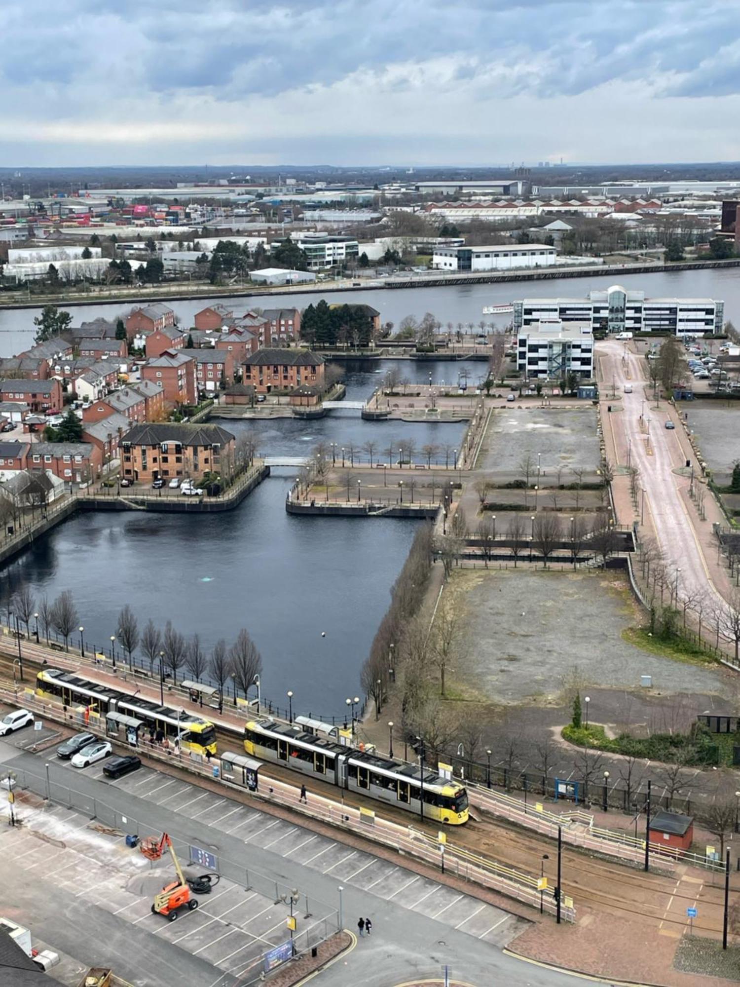 Quayside Penthouse 2 Bedroom Ensuite Near Media City & Manchester United Esterno foto
